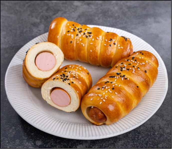 ГБ Сосиска в тесте 110 г