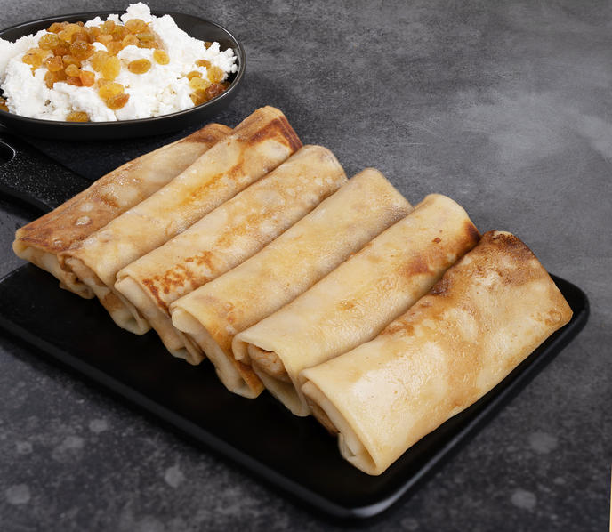 ГБ Блинчики с творогом и изюмом 280 г